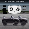 2-Seater Ride On Car for Kids, Powered Electric Vehicle w/ Parent Remote, LED Light, MP3 Player, 3 Speeds for Ages 3-8 Years Toddler - 4 of 4