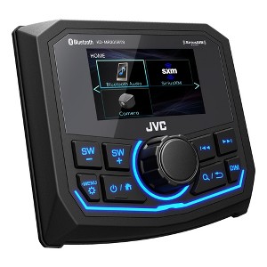 JVC KD-MR305BTS 2.7" LCD Gauge-style DMR, BT, iPod USB, SXM, 1Cam, 2Pre 2V - 1 of 4
