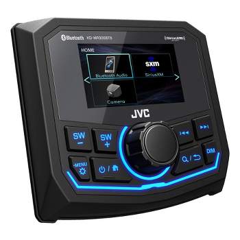 JVC KD-MR305BTS 2.7" LCD Gauge-style DMR, BT, iPod USB, SXM, 1Cam, 2Pre 2V