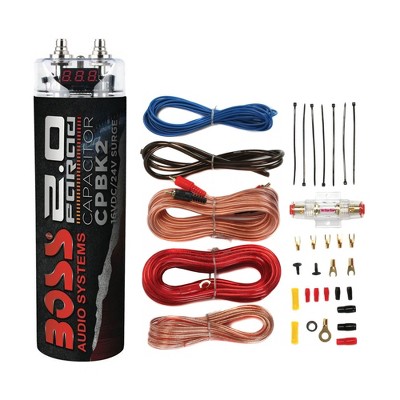 Soundstorm Aks8 8 Gauge Car Audio Amplifier Amp Complete Kit Wiring  Installation With Install Wire Cables And Rca Interconnect : Target