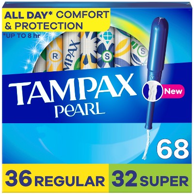 Tampax Pearl Duo Pack Tampons - Regular/Super - Unscented