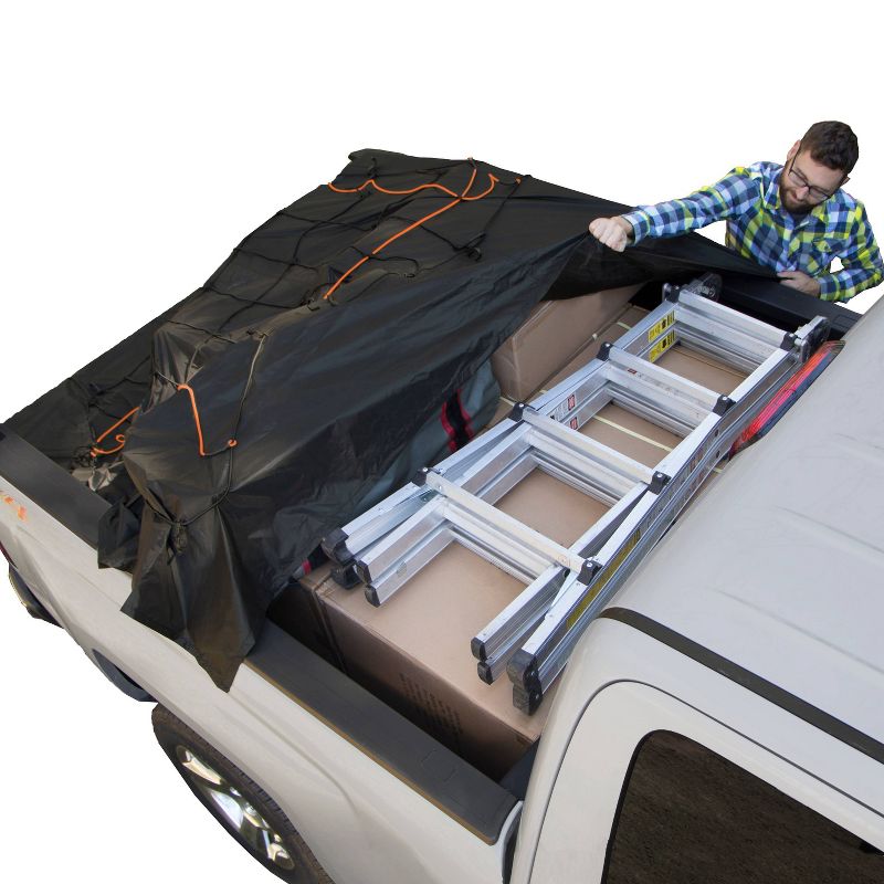 Rightline Gear Truck Bed Cargo Net with Built-In Tarp, 4 of 6