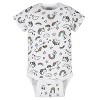Onesies Brand Baby Girls' Short Sleeve Bodysuits, 8-pack - 4 of 4