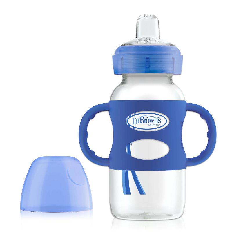 Dr. Brown's Wide-Neck Sippy Bottle with Handles - 2pk, 3 of 6