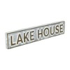 HomeRoots 5" X 24" Gray and Brown Lake House Metal Wall Decor - 4 of 4