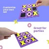 Foam Tic Tac Toe Game [24 Pack] for Kids Individually Wrapped Party Favors, Goody Bag Fillers, Classroom Valentines Day Gifts for Kids - image 3 of 4