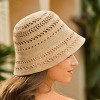 Women's Perfect View Straw Bucket Hat - Cupshe - 2 of 4