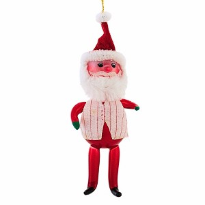 Italian Ornaments 6.0 Inch Vintage  Cherry Cheeks Santa Italian Ornament Tree Ornaments - 1 of 4