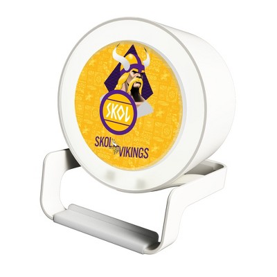 Keyscaper Minnesota Vikings 2024 Edition Night Light Charger and Bluetooth Speaker
