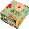 Garvee Floral Area Rug -Machine Washable Large Rugs, Non Slip Vintage Low Pile Soft Carpet, for Bedroom, Dining Room - 2 of 4