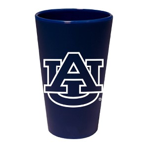 NCAA Auburn Tigers Silicone Pint Glass - 16oz - 1 of 3