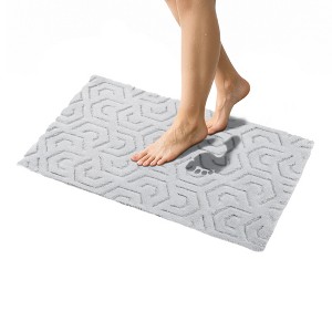 American Soft Linen Non Slip Bathrug for Bathroom, 21x34" Soft, Comfort and Absorbent - 1 of 4