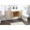 Elegant Lighting 24 inch single bathroom vanity in maple - 4 of 4