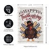 Evergreen Pilgrim Turkey Garden Burlap Flag 12.5 x 18 Inches Indoor Outdoor Decor - 4 of 4