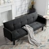MAYEERTY 74.8 Sleeper Sofa Bed Multi-Functional Couch for Living Room - 2 of 4