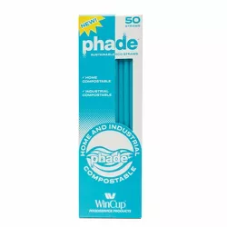 Phade Marine Biodegradeable Straws - 50ct
