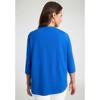 Jessica London Women's Plus Size Stretch Cotton Henley Top - 3 of 4