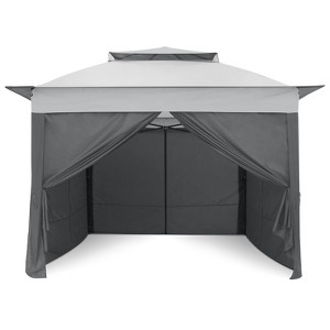 EAGLE PEAK 11x11 Pop-up Instant Gazebo Tent with 4 Sidewalls Outdoor Canopy Shelter with Carry Bag - 1 of 1