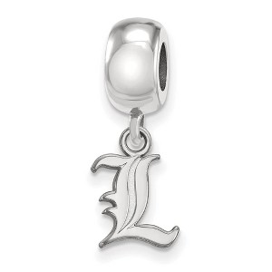 Black Bow Jewelry Sterling Silver Louisville Cardinals NCAA Bead Charm - 1 of 4