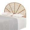 HomeStock Rattan Wall-Mounted Headboard Rainbow Natural, Full - 2 of 4