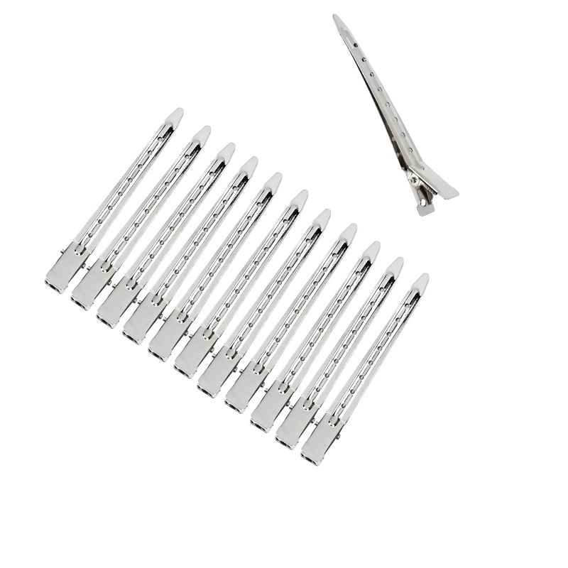 Conair Metal Sectioning Clips - Value Pack - All Hair - 12pcs, 4 of 5
