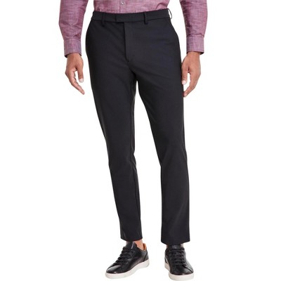 Alfani Mens Alfatech Classic Fit Stretch Ponte Knit Dress Pants Slacks