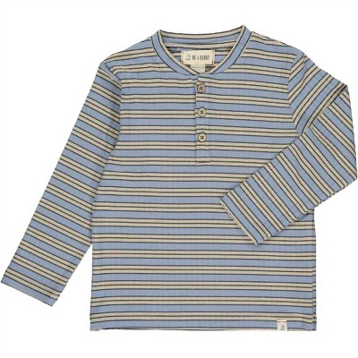 Boy's Adams Ribbed Henley Top - ME & HENRY