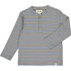 Boy's Adams Ribbed Henley Top - ME & HENRY - 1 of 2