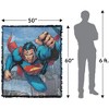 DC Superman Blue Sky Blanket 50"x60" Woven Tapestry - 2 of 4