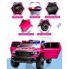 Kids Ride On Pickup Car, 12V Electric Ride On Truck for Kids, Remote Control Toy Car, 3 Speeds, Spring Suspension & LED Lights - 2 of 4