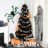 7ft Prelit Artificial Christmas Tree with LED Lightscolored Fiber Optics and Realistic Branch Tips - 2 of 4