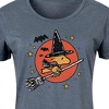Women's - Peanuts - Woodstock Witch Graphic T-shirt Dress - 2 of 4
