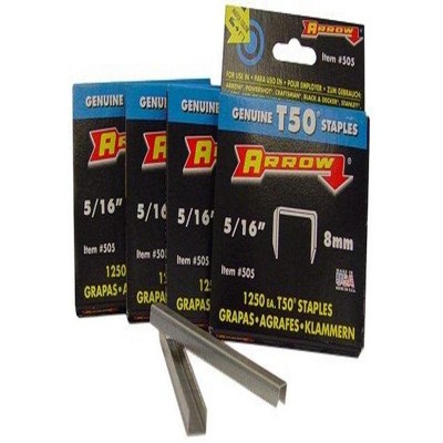 Bon Tool 84-447 Staples for Tacker - 5/16-inch (5000/Pkg) 4 at the rate of 1250