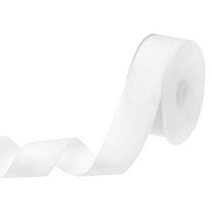 Unique Bargains Nylon White Velvet Ribbon 1-1/2 Inch x 10 Yards 1 Pc - 1 of 4