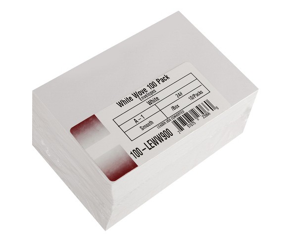 Leader A1 Envelopes - White (100 Per Pack)