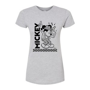 Women's - Disney - Mickey & Friends Fitted Graphic T-Shirt - 1 of 3
