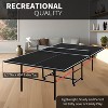 Dexmalle 9ft Mid-Size Table Tennis Table Foldable & Portable Ping Pong Table Set - 4 of 4
