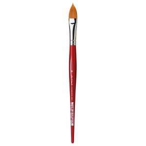 da Vinci COSMOTOP-SPIN Silkpainting Brush, Synthetic, Watercolor, Oval-Pointed, Size 16 - 1 of 3
