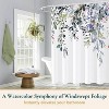 LunaLulinlk Shower Curtain with Hooks – Heavy-Duty Mold/Mildew-Resistant - 2 of 4