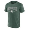 NCAA Michigan State Spartans Men's Heather Poly T-Shirt - 2 of 3