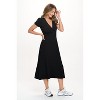 WEST K Women's Haven Short Sleeve Keyhole Printed Midi Dress - 2 of 4
