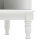Night Stands  Wood End Table with Storage Drawer and Shelf - 3 of 4