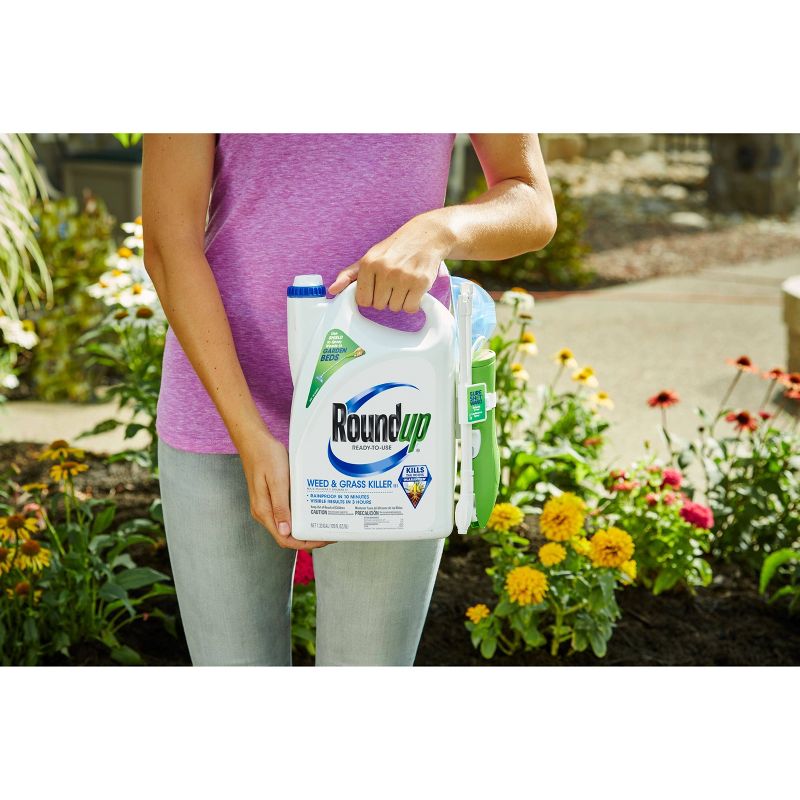 Roundup Weed &#38; Grass Killer with Sure Shot Wand 128oz, 2 of 8
