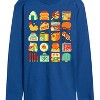 Men's - Instant Message - Japanese Snacks Oversized Long Sleeve Graphic T-Shirt - 2 of 4