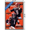 Trends International NFL Cincinnati Bengals - Dynamic Duo 21 Framed Wall Poster Prints - 3 of 4