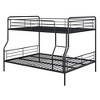 TIRAMISUBEST Full XL Over Queen Bunk Bed with Ladder and Guardrails, Metal Bunk Bedframe with Slats Support, Convertible Bunk Bed - 4 of 4