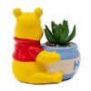 Silver Buffalo Disney Winnie the Pooh Hunny Pot Ceramic Mini Planter With Artificial Succulent - 4 of 4