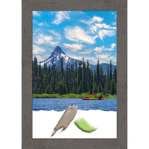 Amanti Art Rustic Plank Grey Picture Frame - image 1 of 4