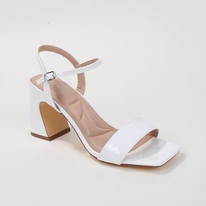 Berness Women's Cross Block Heel Sandals - 1 of 4