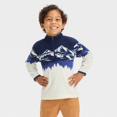 Cat & Jack Sherpa Fleece 4 piece Boy Cable Knit Sweater cheapest Multicolored Set Size 2T